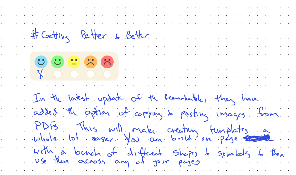 handwritten page