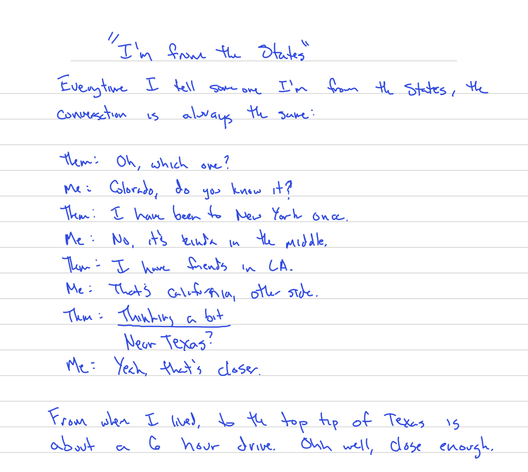 handwritten page